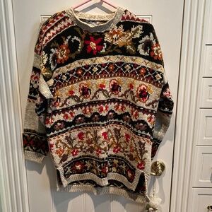 Heirloom Collectibles Elegant Multicolor Women's Sweater